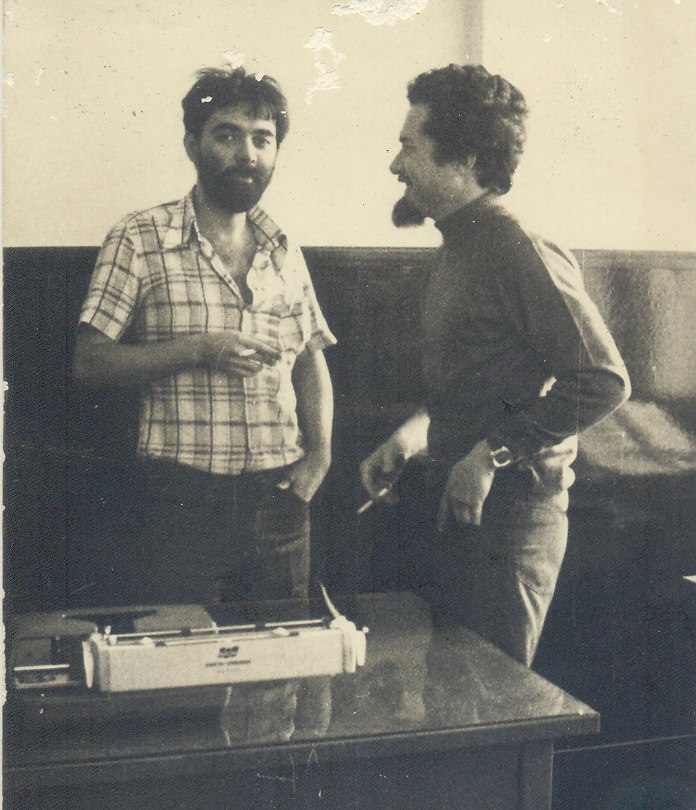 Luís Carlos Patraquim e Sebastião Alba - semanário Domingo 1981